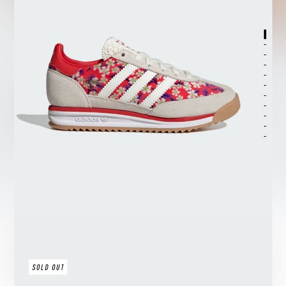 adidas Other - SL 72 RS X LIBERTY LONDON youth 6
